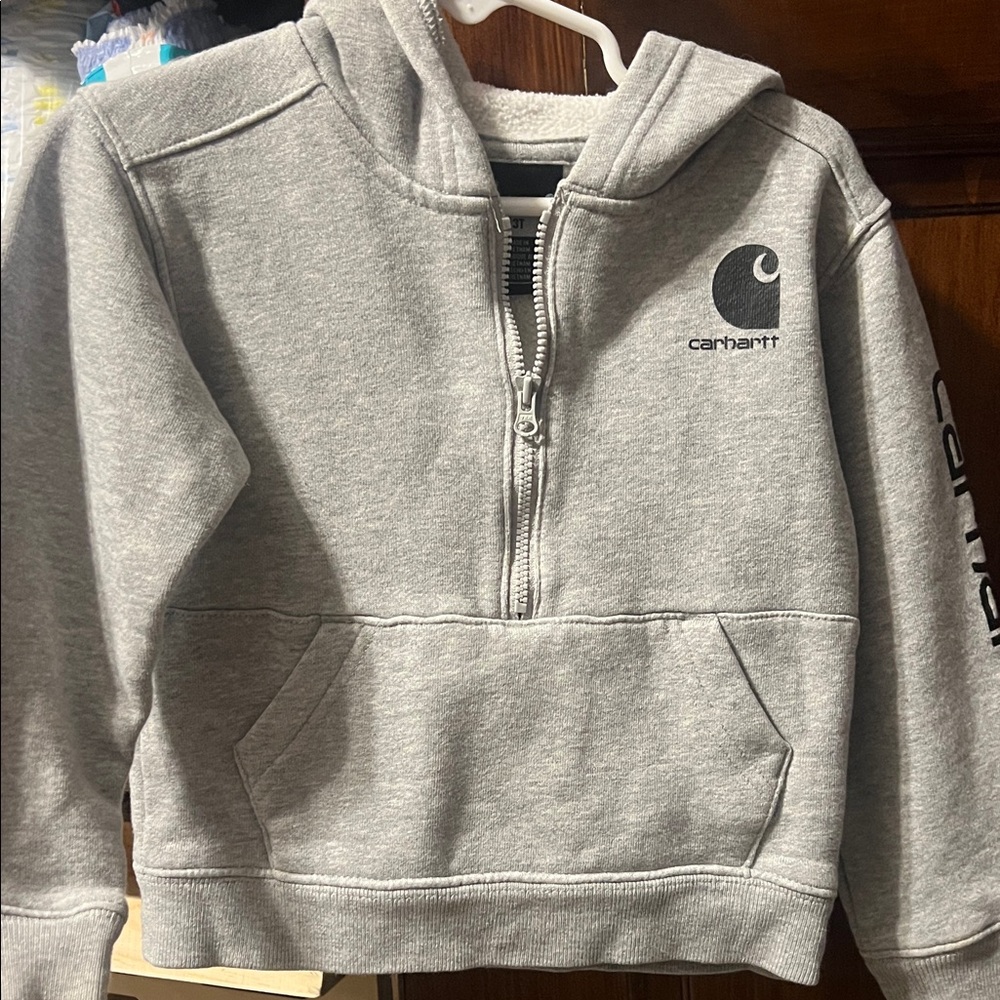 Toddler Carhartt quarter zip hoodie 3t